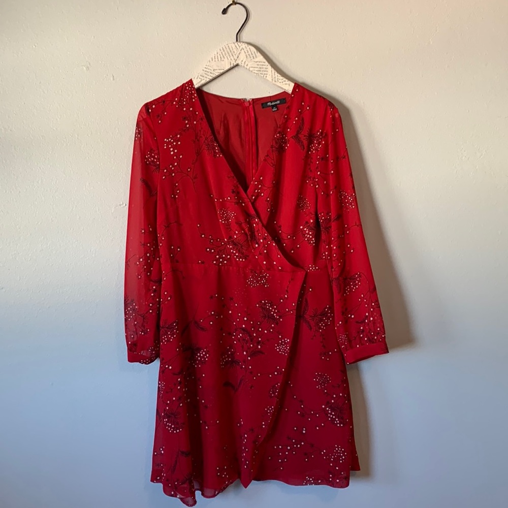 Madewell Red Dress